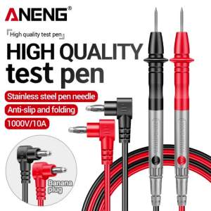 ANENG | Bộ 3 Đầu Dò Đa Năng 1000V 10A ANENG PT840 Dụng Cụ Đo Điện Áp Dòng Điện Đa Năng Que Dò Dây Kim Dò Dây