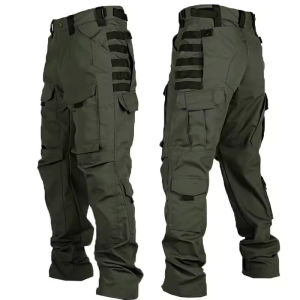 Field Combat Tactical Pants Mens Multi-pocket Multicam Camouflage Training Work Trousers Outdoor Hunting Waterproof Cargo Pants