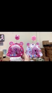 Nón bảo hiểm vành tròn nón bảo hiểm cao cấp có mút xốp Capypara Loppy cute đáng yêu kèm phụ kiện - Happy Home 4U