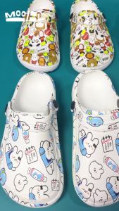 Sandal Kodok Motif Wanita Dewasa/Sendal Kodok Printing /Sandal Kodok Dewas Lucu/Sendal Santai