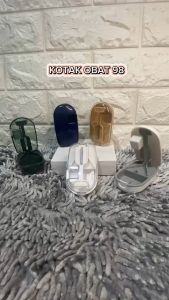 NA - kotak obat organizer travel pemotong penghancur obat portable 98