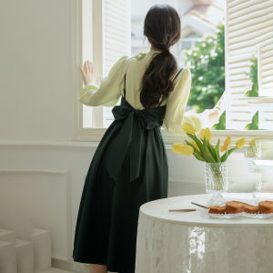 This Years Popular Two-Piece Dress Classic Style Suspenders Dress Hong Kong Style Fancy French Rich Thousand Gold Suit Skirt