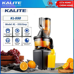 Máy ép chậm Kalite KL550 PRO - Công suất 240W ép kiệt bã 98% - Bảo hành 12 tháng