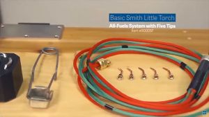 PHYHOO หัวตัดแก็ซบัดกรีไฟฉายงานเชื่อมขนาดเล็ก Little Smith หัวจุดแก๊สเครื่องมือเครื่องประดับ1ชุดมี5ปลาย