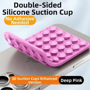 Multifunctional Anti-Slip Stress-Relieving Silicone Suction Phone Tablet Stand