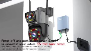 Melo home ups power supply heavy duty  UPS Uninterruptible Power Supply Battery Backup Monitor Power Supply for WiFi Router 12V ups power supply for wifi ups power supply