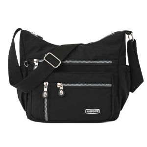 Bag Womens Crossbody Bag Large Capacity Shoulder Bag Big Bag 2024 Spring and Summer All-Match Shoulder Bag Nylon Middle-Aged Mother Womens Bag