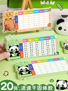 Hộp Đựng Bút Chì Dễ Thương Của Panda Dành Cho Học Sinh Tiểu Học Và Trung Học Cơ Sở Sổ Tay Dày Đồ Dùng Văn Phòng Phẩm Kích Thước Nhỏ Có Thể Mang Theo