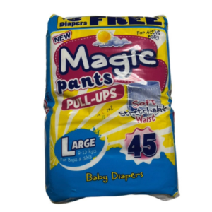 Magic Pants Baby Diapers Large 45