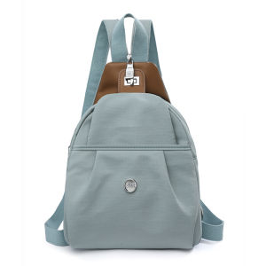 Mini Casual Crossbody Backpack for Women Outdoor Travel Sports Cycling Sling Chest Bag Commuter Style Soft Handle Zipper Closure