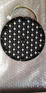 RGBW 54×3w Par led aluminum pcb plate for old model bead type