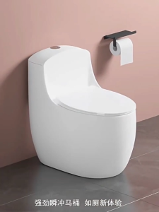Flushable bidet toilet with silent and odor-proof function Egg-shaped innovative personalized toilet