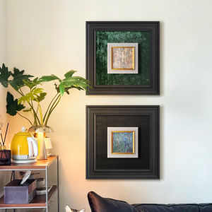 YASISHA | Luxury Green Shell Wall Art for Living Room