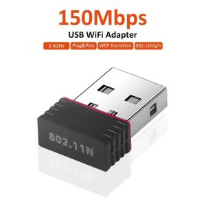 KEBIDU | USB WiFi Adapter Mini WiFi Wireless Adapter High Speed USB 2.0 Network Card 150Mbps 802.11 N/G/B For MacBook PC Desktop Laptop