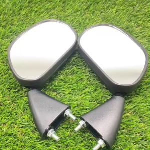 กระจกเดิม Kawasaki KRR 150ZX ขาดำ ขนาดขาเกลียว6มิล (ราคาต่อคู่) สินค้ามีพร้อมจัดส่ง