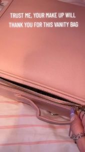 ListonX Makeup Bag Cosmetic Case Portable Travel Vanity Beauty Box Make Up Artist Train Case Hairdressing Tools Organiser