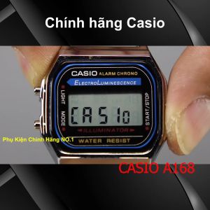 Đồng Hồ Nam/Nữ Casio A168 .h. Made In Japan Chống Nước Siêu Bền Pin Lâu