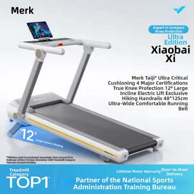 Compact Foldable Quiet Incline Treadmill