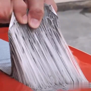Super Tape X2000 Original Super Strong X2000 Aluminum Foil Tape Super Waterproof Adhesive Tape X2000 Tape Sealant Waterproof For Roof Super Repair Wall Crack Thicken Heat-Resistant Complete Waterproof Adhesive Tape