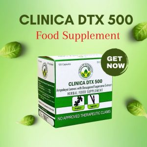 Clinica DTX 500 herbal food supplement 1box (100 capsules)