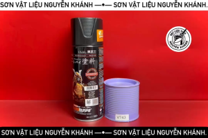 Sơn xịt Samurai V743 | Sơn Màu Tím Vespa 400ml | Sơn Xe Máy Ô Tô Nhựa Kim Loại Bám Dính Cao Siêu Bền