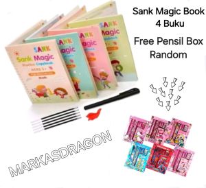 Sank Magic Book 4 Buku Belajar Menulis