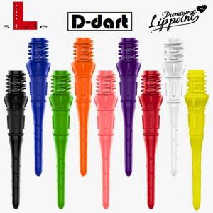 L STYLE REPLACEMENT DART POINT - 2BA PREMIUM LIP POINT REPLACEMENT DART TIPS FOR SOFT TIP DART