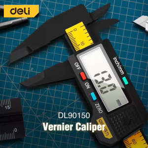 Deli Tools Jangka Sorong Vernier Caliper 150mm DL90150B