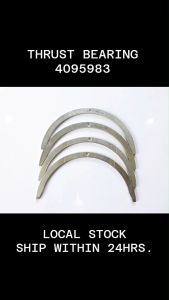 4095983 THRUST BEARING SET(4PCS) FOR DIESEL ENGINE 6D170-3 EX1200-6 QSK23 QSK35 QSK50