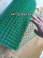 Lưới sắt bọc nhựa xanh Combo dài 10m x cao 1m dùng để làm chồng trại chăn nuôi.... 