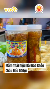 Mắm Thái hiệu Bà Giáo Khỏe Châu Đốc hũ 500gr
