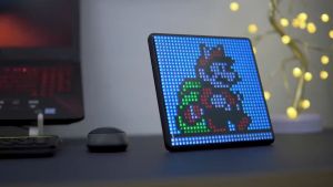 Divoom Pixoo Max Khung ảnh kỹ thuật số với Bảng hiển thị LED có thể lập trình nghệ thuật 32 * 32 Pixel Quà tặng Giáng sinh Trang trí ánh sáng gia đình