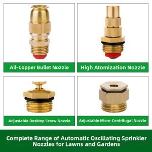 Agricultural High-pressure Fogging Nozzle for Irrigation and Auto Watering