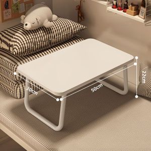 Foldable Small Table Desk High Rise for High School And College Students Dormitory Bed Table Lap Desk Laptop Stand Accessories