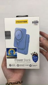 Sạc dự phòng không dây PISEN QUICK PD296C-1 10000mAh model: LS-DY240 tương thích đặc biệt với ipone 12 trở lên sạc nhanh công suất tối đa 20W bảo hành 24 tháng - Hàng chính hã