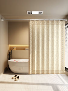 YINSHANG | Vintage Floral Water-resistant Shower Curtain