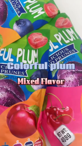 Adora Dried Colorful Plum Mixed Flavor 408g Perfect for Sharing Pitted Dried Fruits Snack