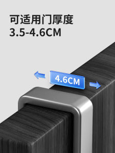 No-Drill Door Back Storage Rack Bedroom Wardrobe Clothes Hanger Hook Bathroom Clothes Hanging Hook Traceless Door Hook