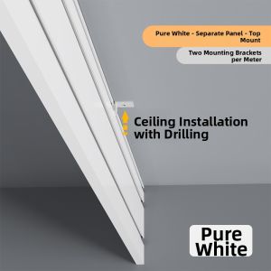 SHELIANKE | Dual Track Aluminum Curtain Box