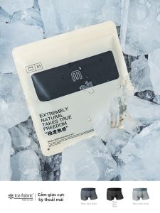 MADEN | Ice Silk Antibacterial Breathable Four-cornered Traceless Inners Shorts