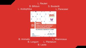 MPI Probiotic +++ (MPI WELLNESS Probiotics with Pomegranate Soursop and Yogurt Powder)