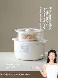 Olayks | Multifunction Intelligent Automatic Mini Home Rice Cooker 2L