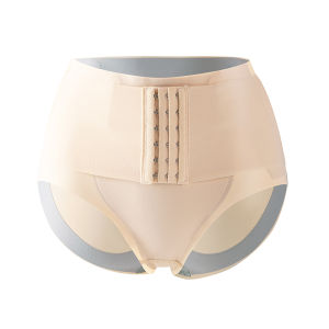Strong Waist Shaping Underwear Womens Postpartum Slimming Pants Invisible Abdomen Lifting Butt Excess Belly Button Buckle