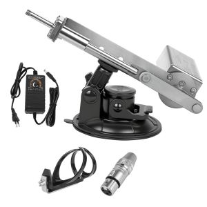 Electric Telescopic Linear Actuator Mini 0-24V DC Reciprocating Mechanism Motor 30-400RPM 45mm Stroke Telescopic Linear Actuator