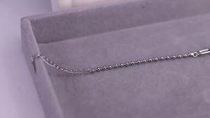 925 Sterling Silver Geometric Square Round Bead Bracelet For Women Personality Temperament Simple Hand Jewelry Party