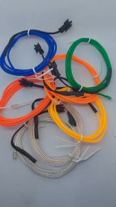 SET PRAKTIS SIAP PAKAI Kabel El Wire Neon Light Flexible 1 meter