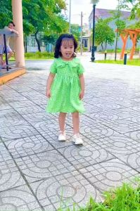 Đầm váy bé gái hoạ tiết hoa nhí xinh HANDYKIDS