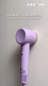 Dreame Accessories Magnetic Hanger Wall Mount Bracket Hair Glory Hair Dryer