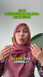 KOPI DAUN DURIAN BELANDA + BUAH KULIM COMBO 5 PACK