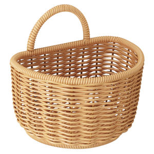 Garlic Ginger Egg Storage Basket Woven Look